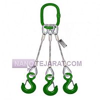 Three leg steel wire rope sling Three leg steel wire rope sling